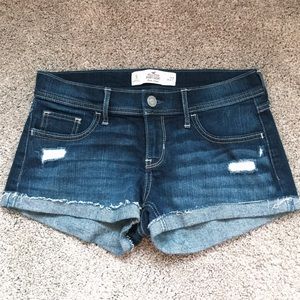 Hollister jean shorts